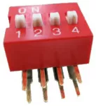Công Tắc 4Bit Gạt Dọc Dip Switch